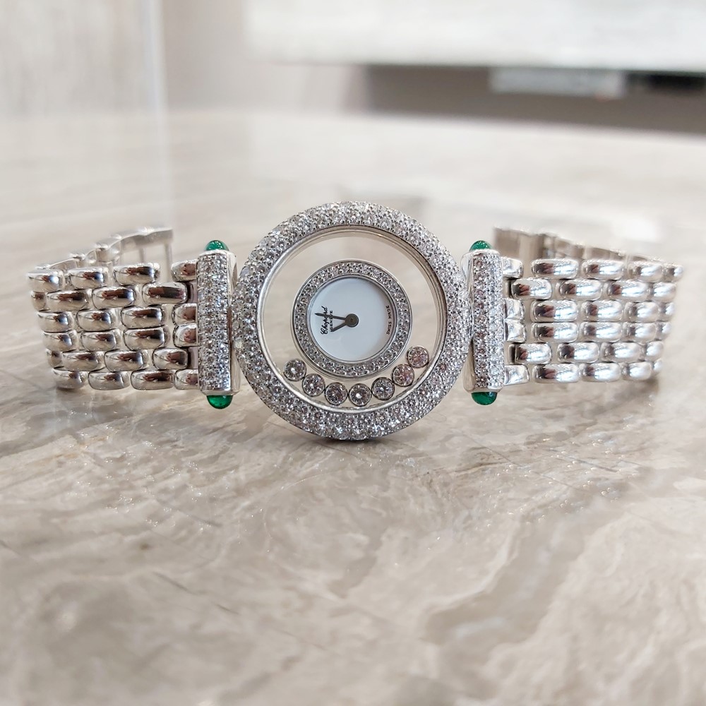 replica chopard happy diamonds watch